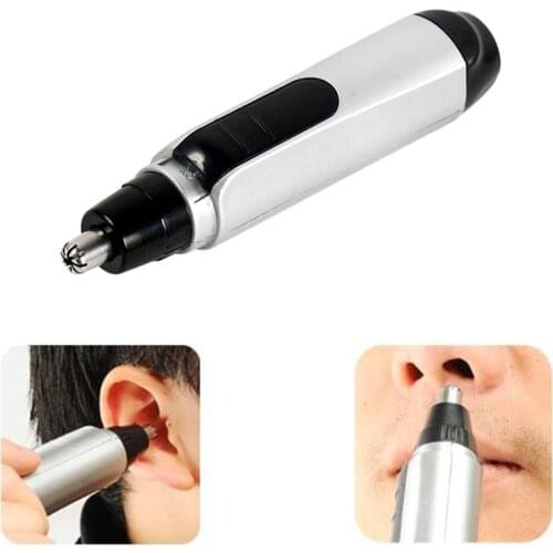 Electric Nose Hair Trimmer Men Women Ear Razor Removal Shaving Tool Face Care(Not Including Battery