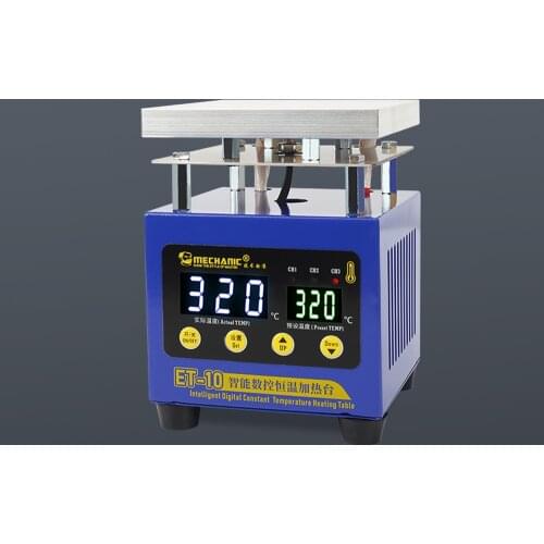 ET-10 Phone Repair Smart CNC Constant Temperature Heating Table For Middle Frame Removing BGA Reballing PCB Preheating Platform