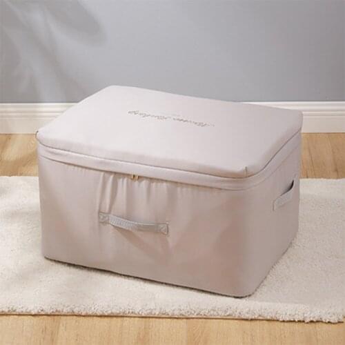 Light luxury Satin Big Mac Storage Bag, Finishing Bag, Extra large Quilt Clothing Bag, Dust-Proof And Moisture-Proof Quilt Bag L