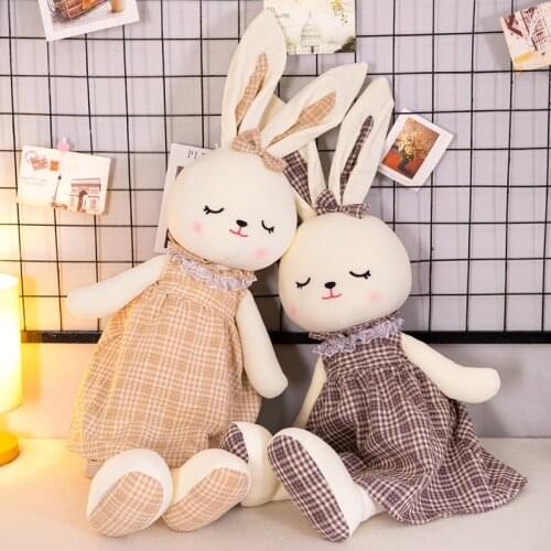 Cute Rabbit Plush Toy Soft Stuffed Animal Car Home Decor Kids Christmas Gifts