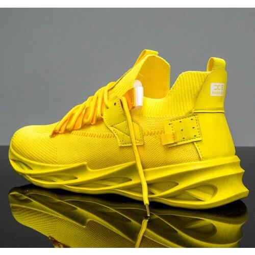 Blade Mens Sneakers Breathable Running Shoes for Men Summer Outdoor Causal Sports Gym Mens Shoes 2021 White Zapatos De Mujer