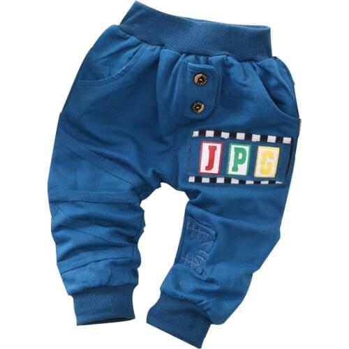 2015 new autumn baby pants cotton Korean style 1 piece sport pants baby boy/girls pants 0-2 year children pants