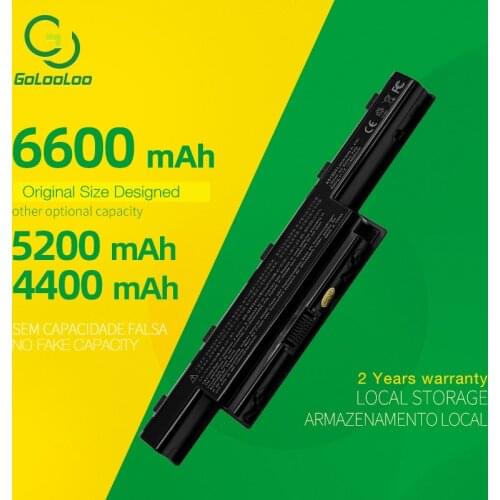 6600MAh Battery For Acer Aspire AS10D31 AS10D81 V3-571G v3-771g AS10D51 AS10D61 AS10D71 AS10D75 5741 5742 5750 5551G 5560G 5750G