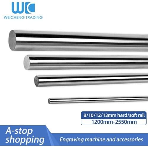 Optical axis linear guide piston rod chrome-plated rod bearing steel diameter 8/10/12/13mm 1200 1300 1400 1500 1600 1700 1800mm