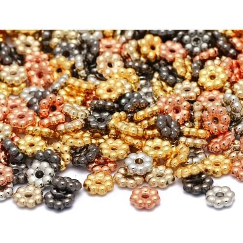 Colorful Round 6mm CCB Spacer Beads 100-500pcs Acrylic Loose Beads For Jewelry Making DIY Necklace Bracelet Accessories