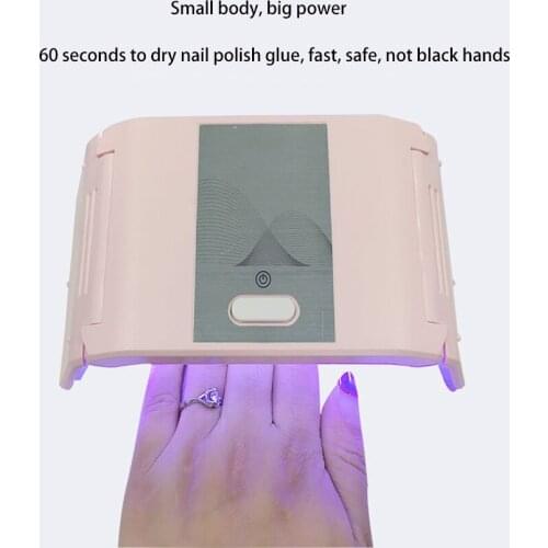 Folding Led Lamp Nail Dryer 36W Gel Nail Polish Nail Lamp USB Rechargeable Gel Polish Curing Machine Portable Nail Art Tool