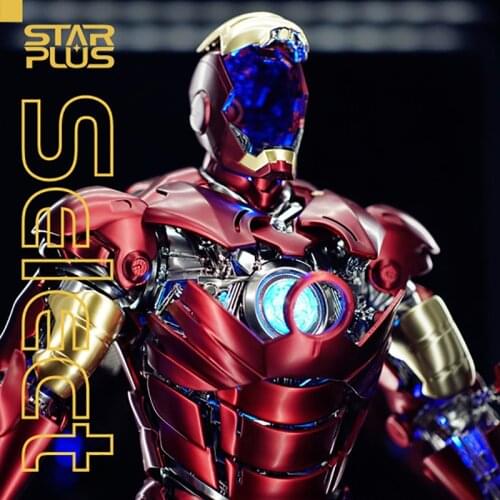 [STARPLUS SELECT] [Preorder]3D Printed 1/6 Iron MK3 With Explosive Armor Can Fully Uncover Light-up LED Built-in Figure