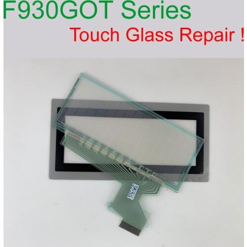F930GOT-BWD-C F930GOT-BWD-C F930GOT-BWD-T Touch Screen Glass+Membrane film for HMI Panel repair~do it yourself, Have in stock