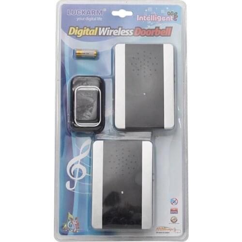 THERE 7906 WIRELESS DOOR BELL DUAL ALICILI TEK OPERATED 25 MELODİLİ BJ-9646