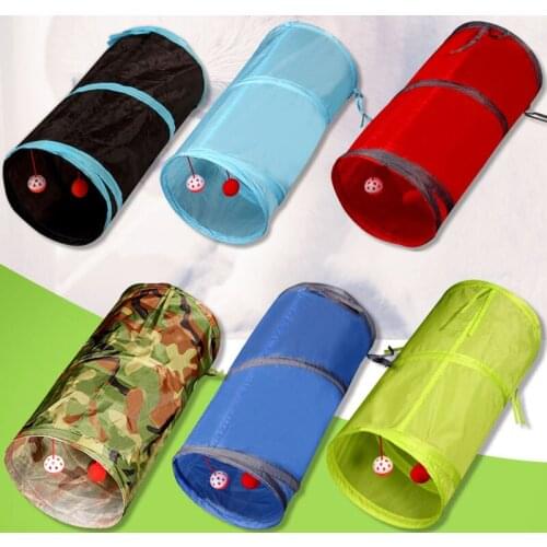 Pet Tunnel Cat Play Tunnel Foldable Cat Tunnel Kitten Toy Bulk Toys Rabbit Tunnel Cat Cave