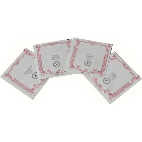 Violin Strings Stainless Musical Instrument 4pcs Set A E D G Violin Tonica Parts Accessories High Quality Brand New