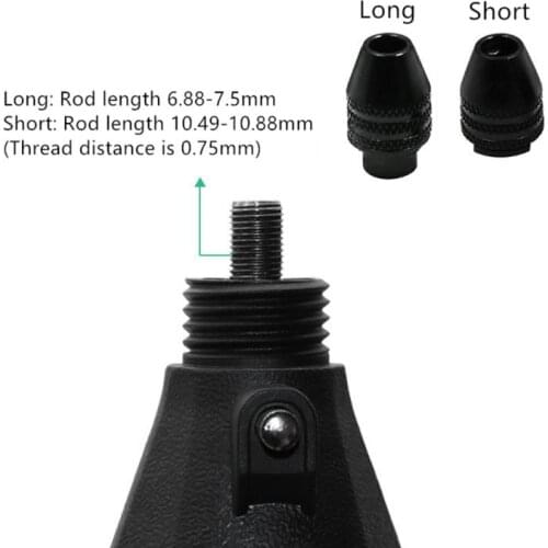 0.3-3.2mm Multi Drill Chuck Keyless For Dremel Rotary Tools Drill Bit Chucks Adapter Converter Universal Mini Chuck