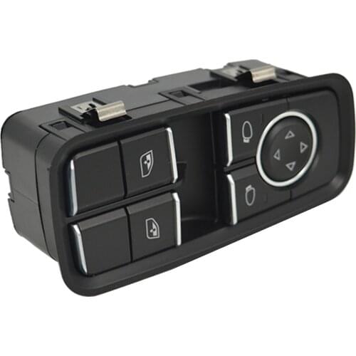1 Piece Durable Window Control Switch 99161315102DML for Porsche 911 991 718 12-18 Black