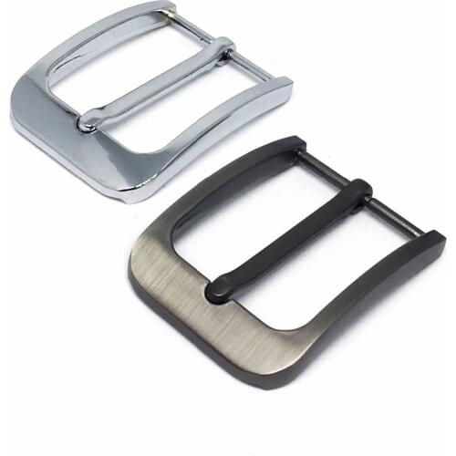 2pc DIY Leather Craft Hardware 35mm Pin Buckle Belt Buckle Brushed Metal Fashion Mens Womens Jeans Accessories Cosplay For 3.3cm