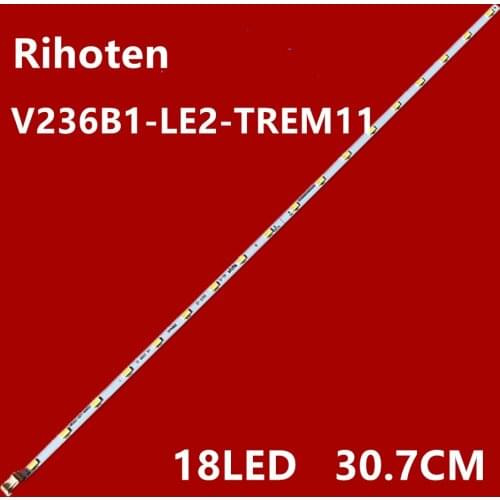 2Pieces/lot FOR Skyworth 24E510E lamp bar V236B1-LE2-TREM11 18LED 30.7CM