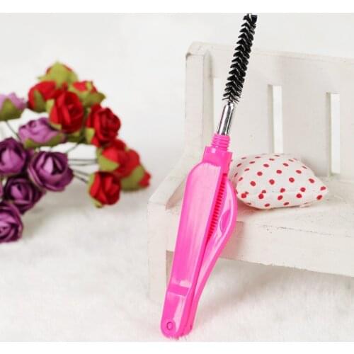 50pcs Eyelash make-up brush synthetic Eyelash Brush Mascara Applicator Wand Beauty makeup tools eyelash brush and eyebrow comb