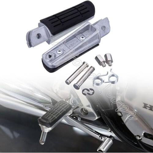 Aluminum Motorcycle Passenger Foot Peg Rear Pedal Front Footrest Footpegs For Yamaha TDM900 XJ900 YZF 1000 R1 FJR 1300 Fazer 700