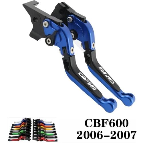 For HONDA CBF 600 SA CBF600 2006 2007 06 07 CNC Motorcycle Adjustable Brake Clutch Lever Levers Folding