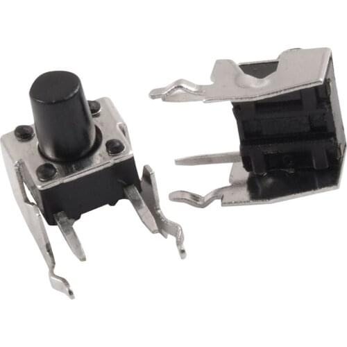 JFBL Hot 20 Pcs Momentary Right Angle Tactile Tact Push Button Switch 6 x 6mm x 8mm