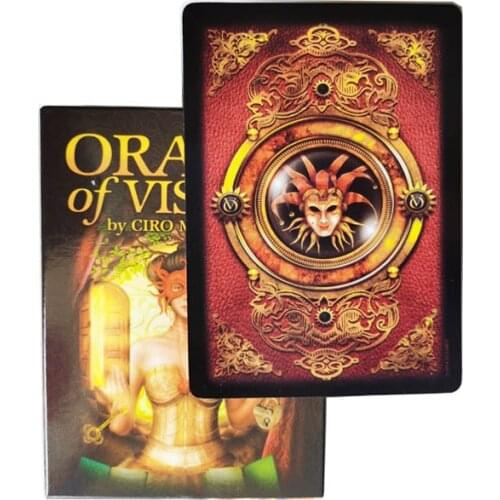 Oracle cards of Visions oracle Cards Tarot Deck cards read the mythic fate divination for fortune games