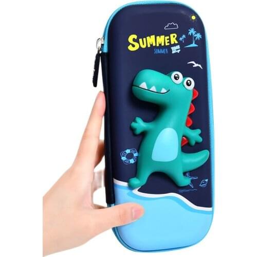 Cool Pencil Case 3D Decompression Doll Large Capacity Stationery Organizer Storage Bag with Anime Great Gifts for Boys and Girls