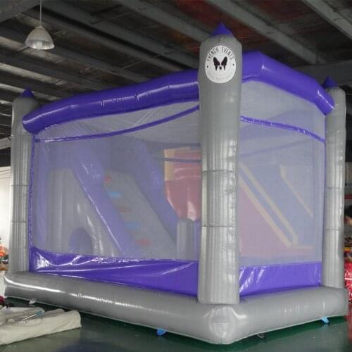 PVC Inflatable Slide Inflatable Trampoline Inflatable Bounce Combo for Outdoor Entertainment with Free Air Blower