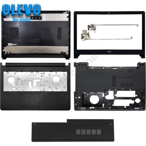 New For Dell Inspiron 15 5000 5555 5558 5559 CMJK5 0CMJK5 LCD Back Cover​/Front Bezel/Palmrest/Bottom Case/Hinges No Touch