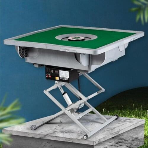Outdoor Portable Automatic Car Adjustable one-mouth Mahjong Table Dealer