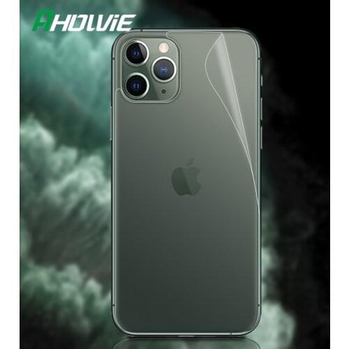 3pcs Clear Transparent Back Screen HD Glossy Guard Protector Protective Film for Apple iphone 11 Pro Max for iphone11 Cover