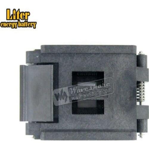 QFP44 TQFP44 LQFP44 PQFP44 FPQ-44-0.8-16A Enplas QFP IC Test Burn-In Socket Adapter