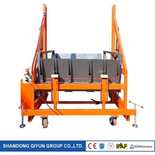 Qiyun 1/6 Qiyun Loading Unloading Lifting Platforms Lifting Height 1.6 m Loading Weight 2 T for workshop use