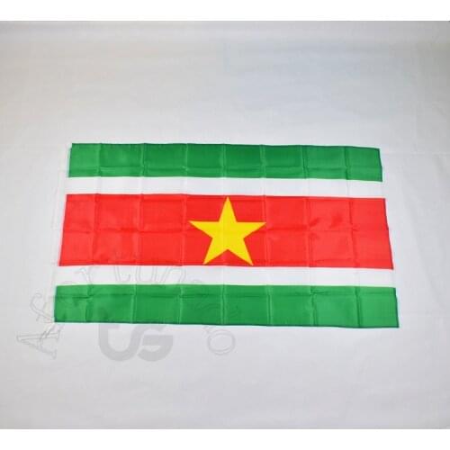 Surinam suriname surinamese 90*150cm flag Banner 3x5 Foot National flag for meet,Parade,party.Hanging,decoration