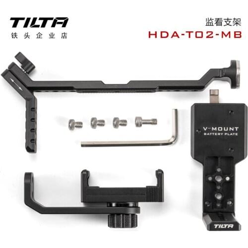 TILTA HDA-T02-MB For DJI RS 2/RSC 2 Ronin RS2 Shooting Hydra Alien Monitor Bracket Camera Bracket Shock-Absorbing Syste