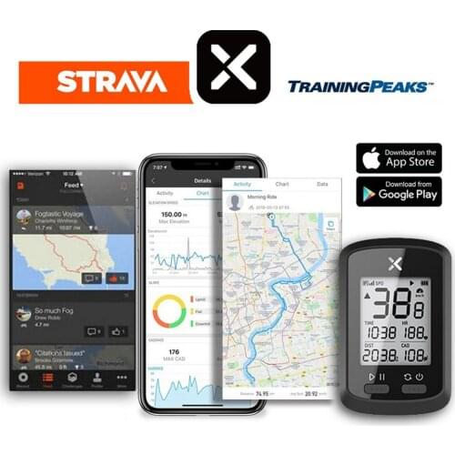 1PC Bike Computer G+ Wireless GPS Speedometer Bluetooth ANT+ with Cadence Cycling Waterproof Road Bike MTB Bicycle