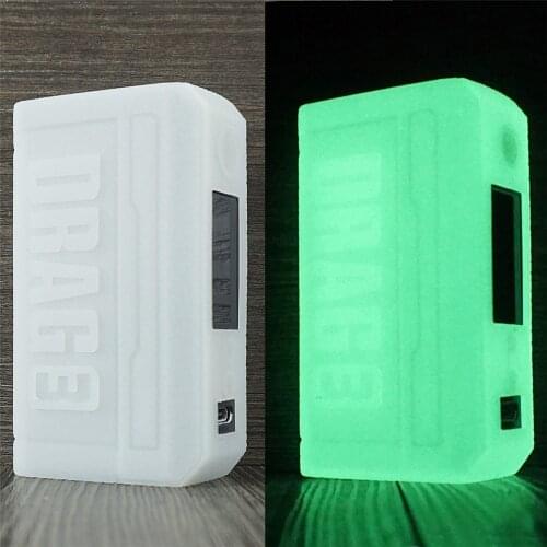 2pcs Silicone Case for VOOPOO Drag 3 177W Kit mod Vape is Texture Cover Skin Rubber Sleeve Mod Shield leather Wrap