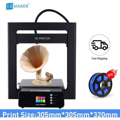 JGAURORA A5 3D Printer Large Print Size Full Metal Diy Kit FDM impressora 3D Machine Only Shipping Russia