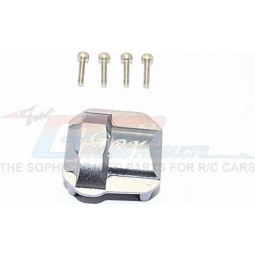 GPM ALUMINIUM FRONT/REAR DIFFERENTIAL COVER 1PC SET For AXIAL 1/10 4WD ELECTRIC SCX10 II UMG10-AXI90075 RC Upgrade