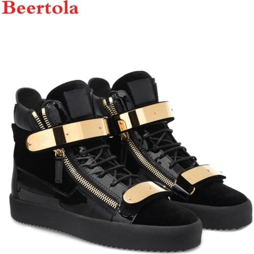 Мужские кожаные кроссовки Beertola China At AliExpress