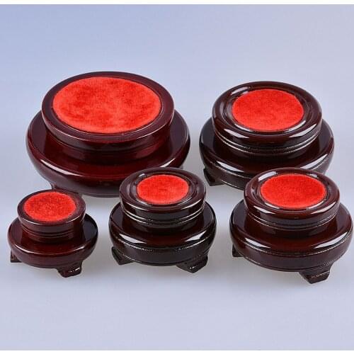 Wood Display Stand Base For Crystal Ball Sphere Globe Stone Glass Marble Fengshui Crafts Home wedding Decor Ornaments Gifts