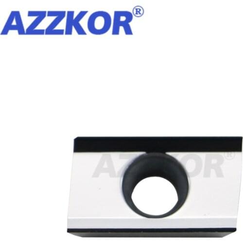 APKT160402-MA LL-NT01 Carbide Inserts Cutter CNC Milling Endmills Tools For Aluminum Finishing AZZKOR Alloy Inserts APKT160404