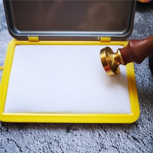 Wax stamp tool seal wax stamp pad inkpad anti-adhesive stripping station wax sealing tool Anti-stick for seal stamp and wax