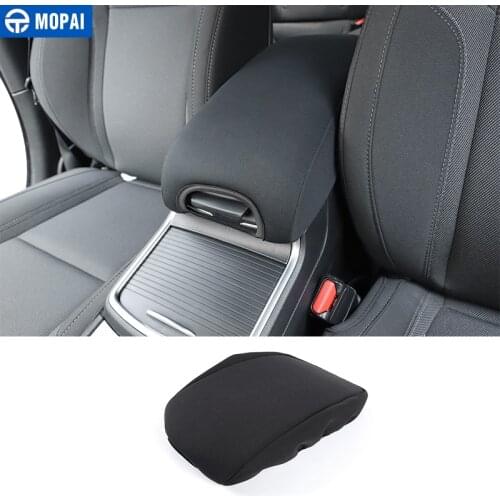 MOPAI Interior Mouldings for Dodge Charger 2015+ Car Armrest Storage Box Pad Cover for Dodge Charger 2015+ Accessories