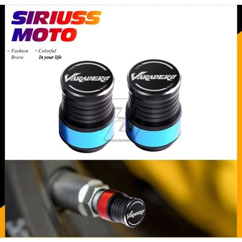 Motorcycle Accessories Wheel Valve Stem Cap Set Case for Honda XL125 XL1000 Varadero Rim