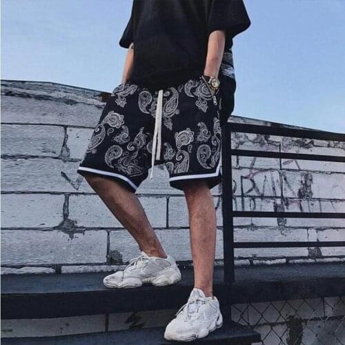 2021 Summer New Mens Fashion Trend Hip-Hop Loose Casual Basketball Sports Five-Point Pants Outdoor Running Training Shorts