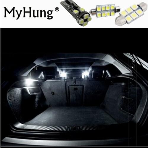 Myhung Canbus white LED light Interior kit package for BMW X6 M E71 2009-2014 24 pcs