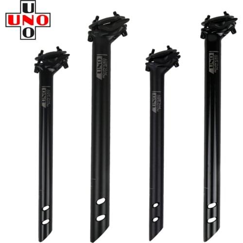 UNO Ultralight Seatpost Mountain Road Bike Aluminum 6061AL Seat Post 27.2 30.9 31.6MM x 350/400MM Rear Floating Seat Tube 280g