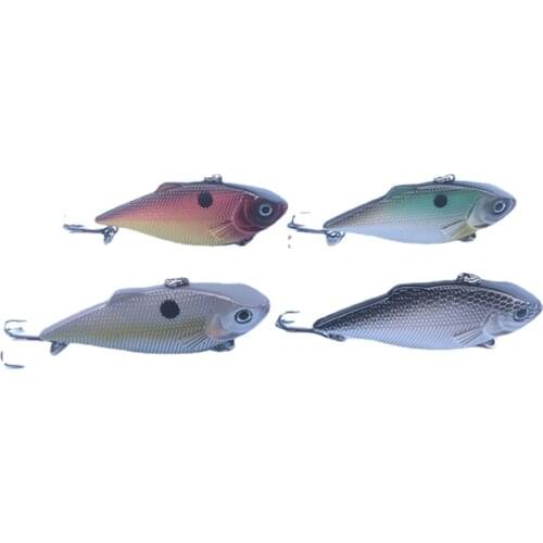 Recertop 6.5cm 7.6 g Lures bait newest simulated fish skin saltwater freshwater universal multi-color2021 hot sale bass fishing