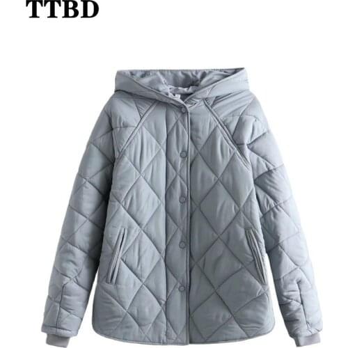 Женские стеганые куртки TTBD China At AliExpress