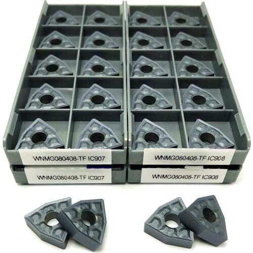 WNMG080408 TF IC907 WNMG080408 TF IC908 External Turning Tool metal lathe tools WNMG 080408 turning insert Cutting tool