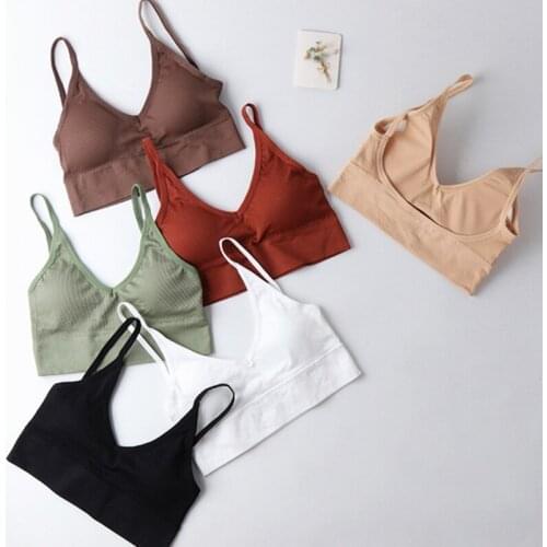 Bralette womens tube top underwear bracelet womens push high bra bra fitness shirt bra
